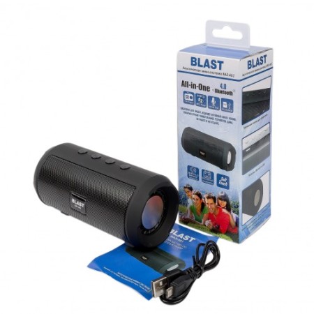 портативная акустика blast bas-461 черный