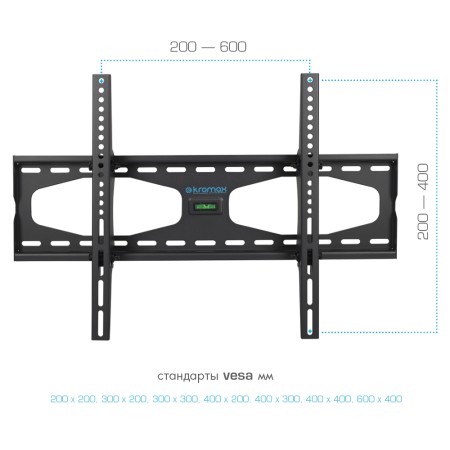 кронштейн kromax star-22 серый 32-90"