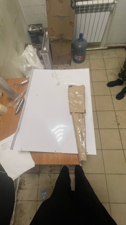 козырек сборный 800*560, замятие корпуса