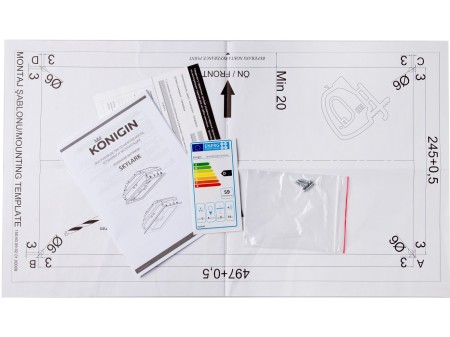 вытяжка konigin skylark full black 60