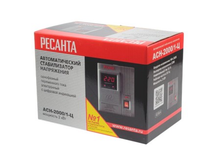 стабилизатор ресанта асн-2000/1-ц