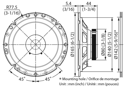 автоакустика kenwood kfc-s1756