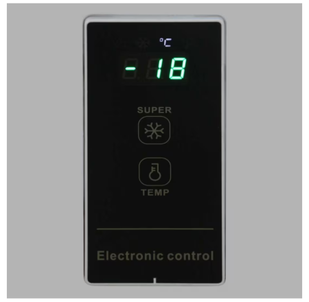 морозильник kraft bd (w) 210 bl с led дисплеем inverter (до -15 с)