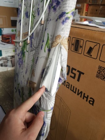 гладильная доска ника ника 12 (с лавандой), рванный чехол, царапины на корпусе, замята подставка,