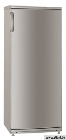 морозильник atlant м 7204-180 серебристый (до -15 с)