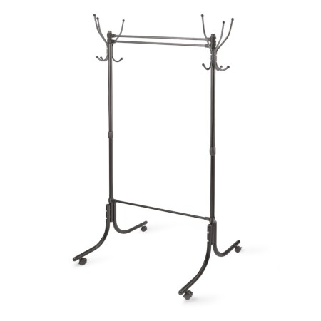 вешалка ника вг90-6, гардеробная матовый черный