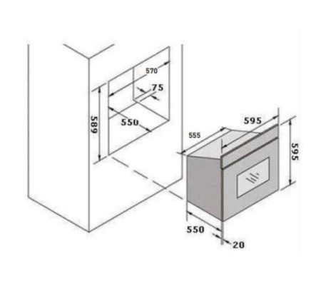духовой шкаф oasis d-mtb