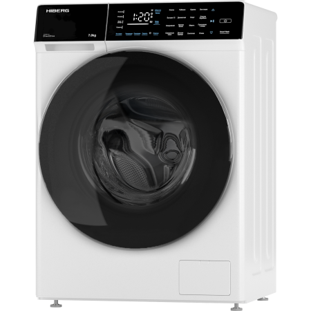 стиральная машина hiberg i-ddq9-712 w inverter, белый