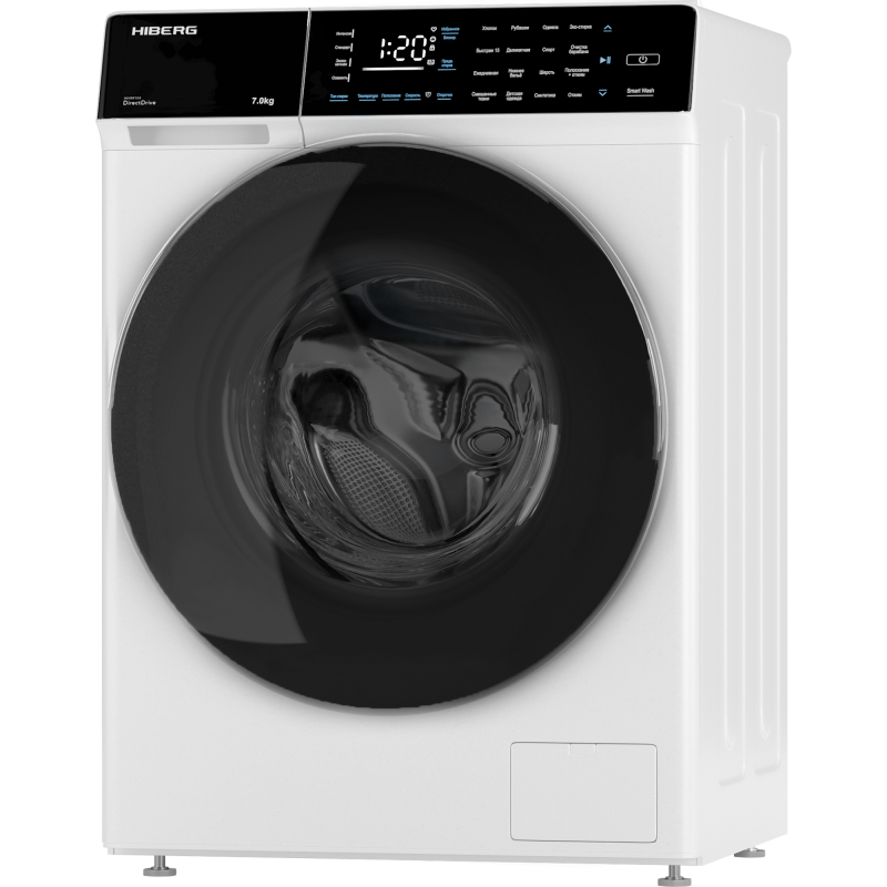 Стиральная машина Hiberg i-DDQ9-712 W Inverter, белый