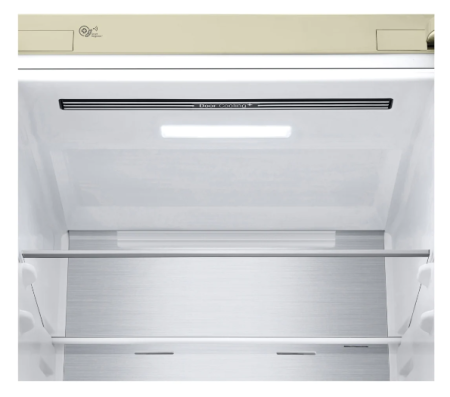 холодильник lg gc-b459 seum бежевый, дисплей (186,0)