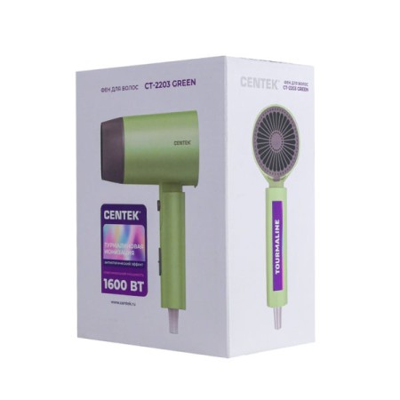 фен centek ct-2203 зеленый
