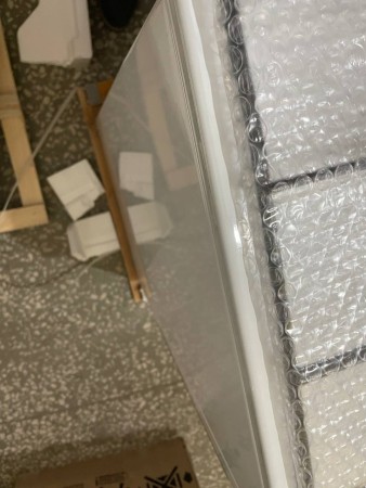 газовая плита gefest 3200 08 к85 белый, сбоку вмятина, есть упаковка