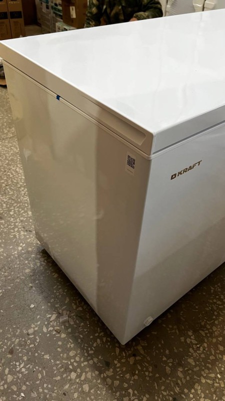 Морозильник Kraft BD (W) 340 RX (до -15 С) нет упаковки, потертости и царапины на корпусе