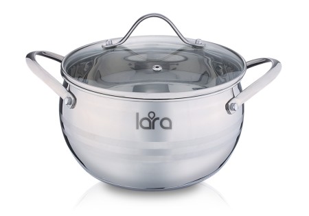 кастрюля lara lr02-32 2.8л