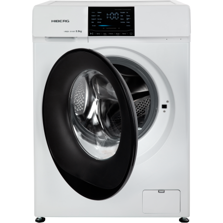 стиральная машина hiberg i-wq6-814 w inverter, белый
