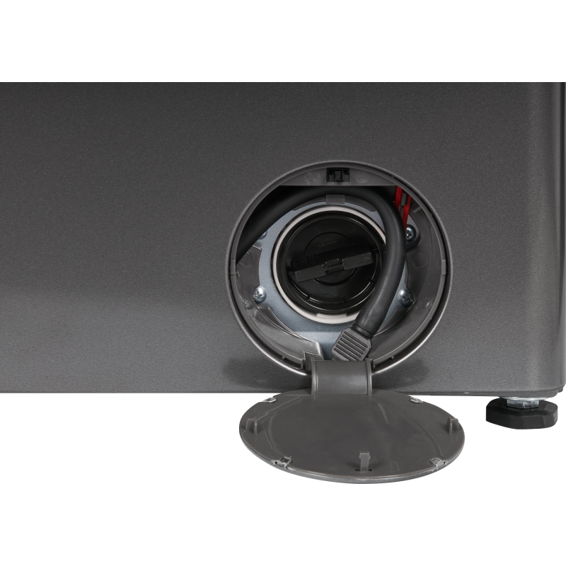 Стиральная машина Hiberg i-DDQ11-1014 Sd Steam, Inverter, темно-серый