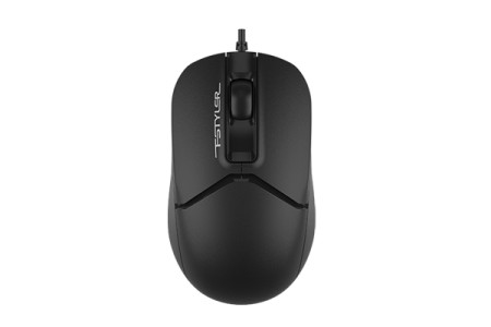 мышь проводная a4tech fstyler fm12s silent usb black