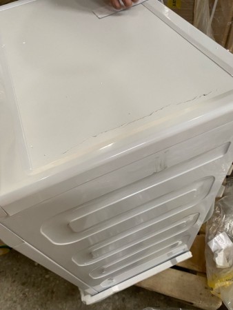стиральная машина beko wsre 7612 xawi inverter,трещина на крышке,вмятины по бокам