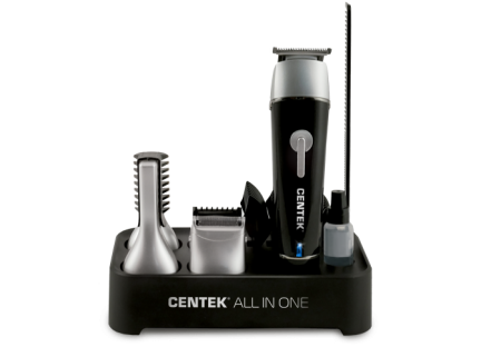 машинка для стрижки волос centek ct-2132 (10 предметов, водонепроницаемый корпус)