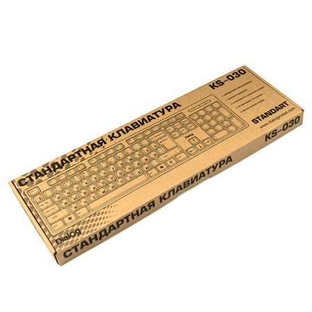клавиатура dialog ks-030u usb черный