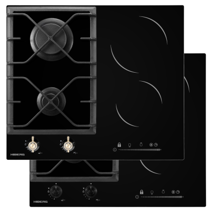 варочная панель hiberg vm 6021 b черный