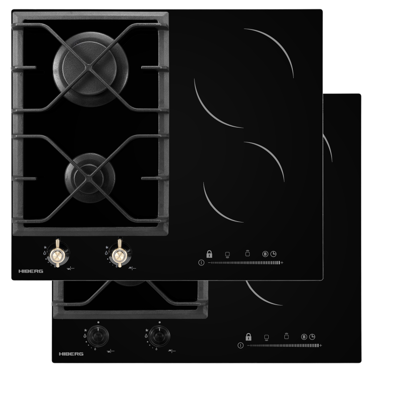 Варочная панель Hiberg VM 6021 B черный