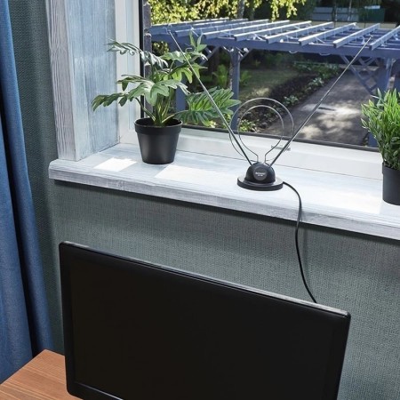 телевиз. антенна rexant rx-100 комнатная, пассивная