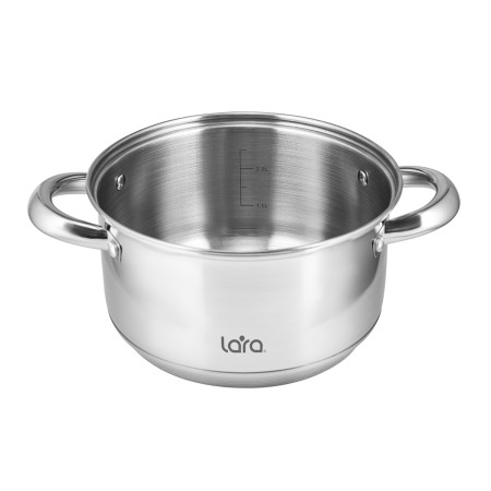 кастрюля lara lr02-773 3,4л