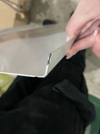 ограждение ballu 500*800*600 замятия, потертости , содрана краска, нет 2-х болтов