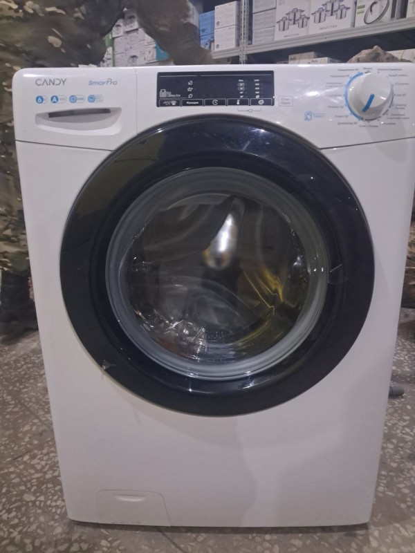 Стиральная машина Candy CSO34 106TB1/2-07 Smart Pro Steam,замена порошкоприемника,рихтовка панели