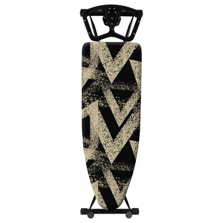 гладильная доска ника sport nst/3 с золотистыми брызгами черный