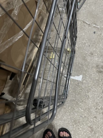 сушилка для белья ника 20 сб2 (серебряный),погнута, нет упаковки , потертости на корпусе