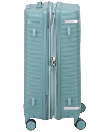 чемодан "verano", vrn-00607pp-r-01, 68л (m) бирюзовый