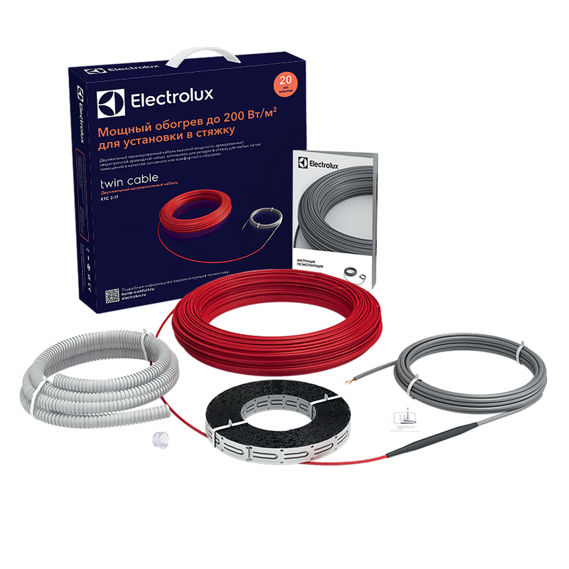 Теплый пол Electrolux ETC 2-17-1000 Twin Cable