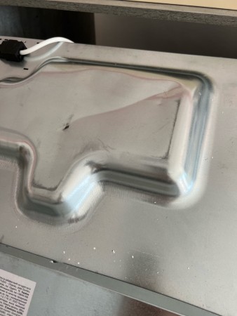 духовой шкаф hansa boes 684021 quadrum, вмятина