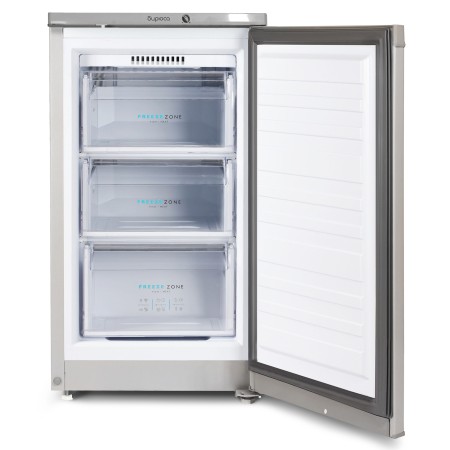 морозильник бирюса 412m металлик