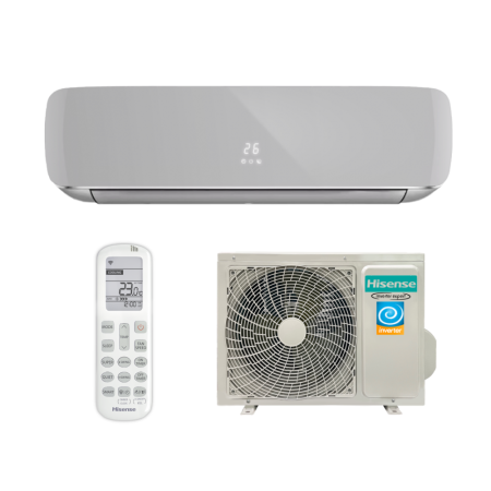 сплит-система hisense as-10uw4rvetg01_23(s) silver crystal super dc inverter r32