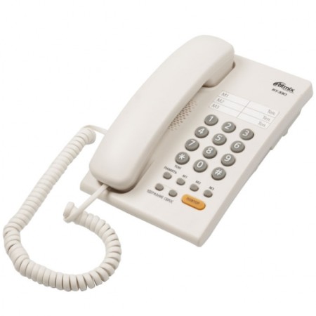 телефон ritmix rt-330 white