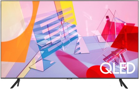 телевизор qled samsung qe55q60tau smart tv 4k
