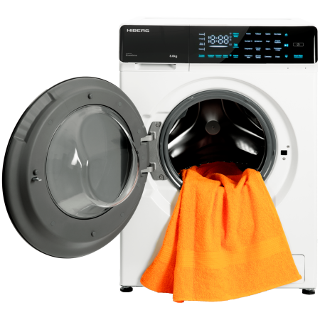 стиральная машина hiberg i-ddq9-812 w inverter, белый