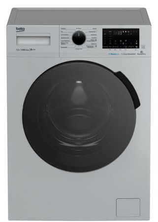 стиральная машина beko wspe 7h616 s inverter, steam