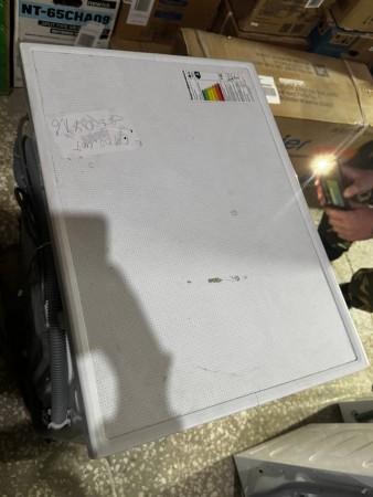 стиральная машина lg f2j3ns0w steam-, замена манжеты люка, царапины и потертости 