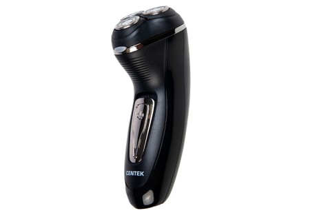 электробритва centek ct-2166 черный/хром