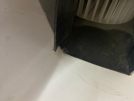 вытяжка akpo wk-5 elegant turbo 50 медь нет упаковки, вмятина на корпусе