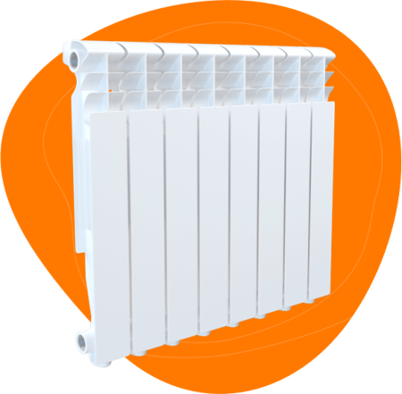 радиатор lammin eco al500-80-6 алюминий