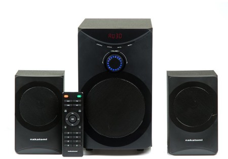 акустическая система 2.1.ch nakatomi gs-25 черный