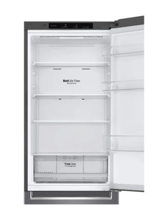 холодильник lg gc-b459 slcl серый, дисплей (186,0)