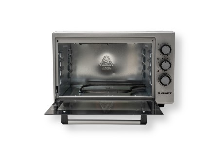 мини печь kraft kf-mo 3200 gr (серый)