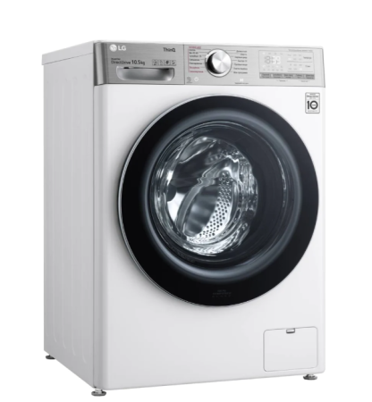 стиральная машина lg tw4v9rw9e ai dd, steam, белый