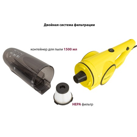 пылесос pioneer vc462s cyber yellow
